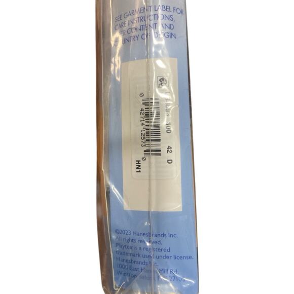 Playtex 18 Hour 4693 Wirefree Ultimate Shoulder Comfort Bra 42D White - Picture 5 of 6